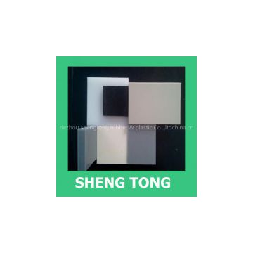 Smooth surface Single color HDPE Sheet/hdpe plastic sheet price