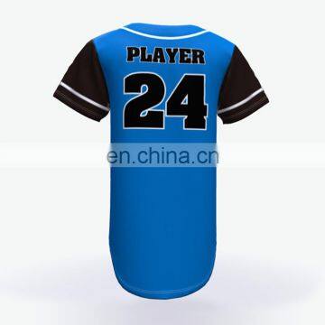 Custom Sublimation Unique Blank Baseball Jersey With Number photo-6