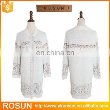 Long Sleeve Oversized Knit Womens Long Cardigan photo-2