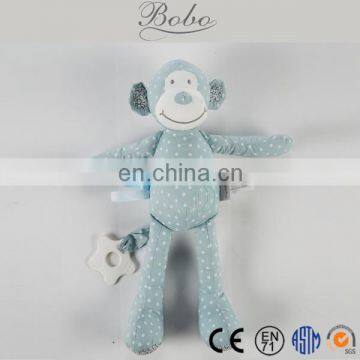 Funny Polka Dot Monkey sleeping playmate toys for kids