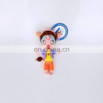 new products custom handsome gril doll plush cartoon figure toy