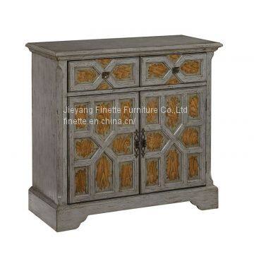 2017 Rustic Living Room Wood Cabinet photo-3