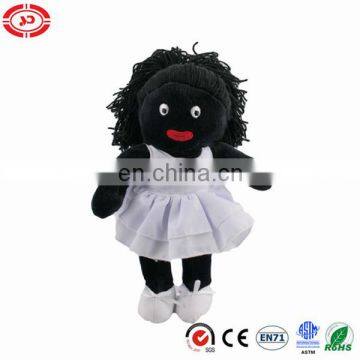 White dressing ballet girl black golliwog doll