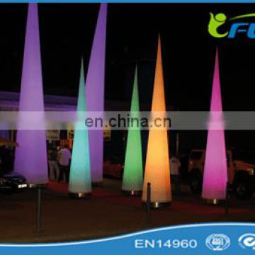 Well design inflatable stage cover inflatable flower chain decoration