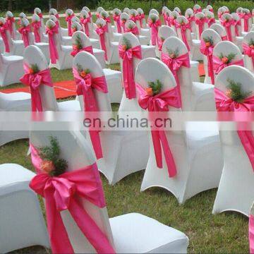 2015 Popular Garden Decoration Outside Wedding Chair Cover Sash