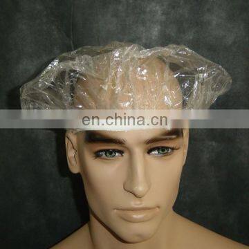 disposable plastic shower cap