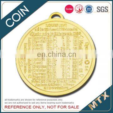 Iron stamped souvenir gold coin