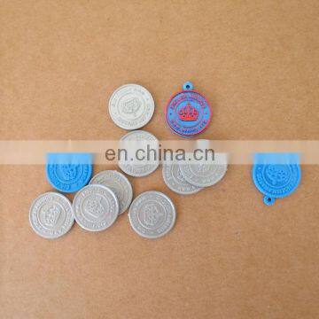 The most popular design custom engraved silver coin