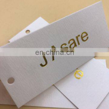 packaging crownwin recycled jeans paper hang tag with logo hang tags