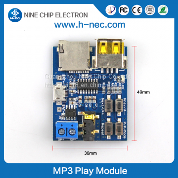 PCB music player module ic sound chip with usb