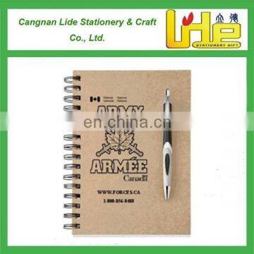 Customized Personal Logo Printed Spiral Notebook With Colored Paper photo-2