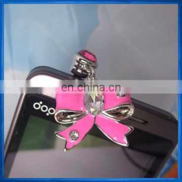 Fashion Mobile Phone Jewelry,Cellphone Dust Plugs,Anti Dust Cap