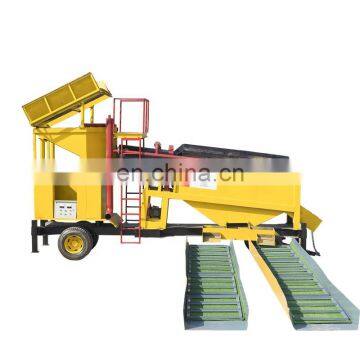 Professional portable alluvial gold sluice box on sale