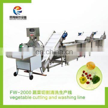 CWA-2000 Commercial Electric Type Fruits and Vegetable Cutter & Washing Production Line photo-3