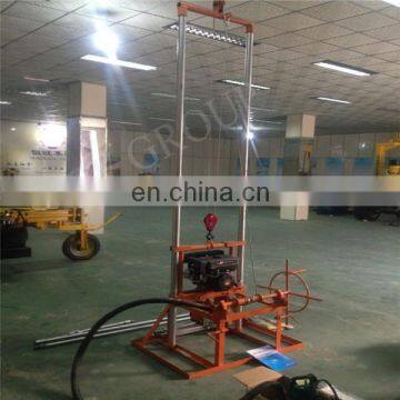 Hot selling factory price manual barrenadora portatil chinese drill rig for sale