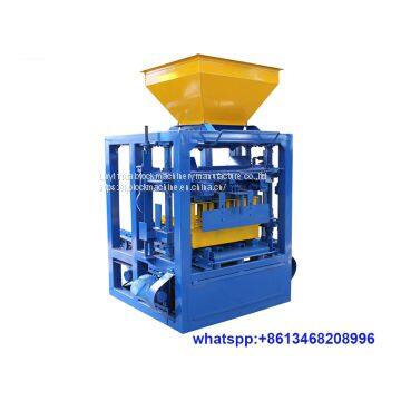 QT4-24Big Capacity Cement Block Making Machine Concrete Interlock Brick Making Machine photo-2