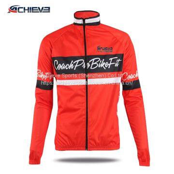 2019 High Quality Custom Cycling Jaket Sublimated Men's Cycling Jacket