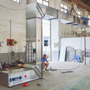 high capacity bulk powder z type bucket elevator , good grade vertical bucket elevator