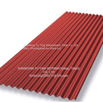 BWG30 pre-painted   GI Profile roof sheets/corrugated steel sheets