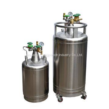 50L Cryogenic Vessel Supply liquid nitrogen for small capacity dewar