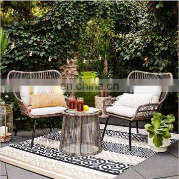High Quality Outdoor Woven Mat Patio Mat Plastic Carpet Mats photo-5