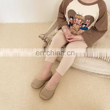 6765 Children Pants Baby Girls Spring and Summer Cotton Outwear Leggings photo-5