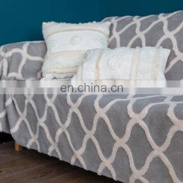 High Quality 100% Polyester Sofa Protector Plush Couch Cover for Winter photo-6