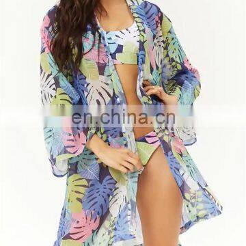 Beach Cover up Chiffon Kaftan Beach Bathing suit Cover ups Tunics for Beach Saida de Praia Swim cover up Sarong Beachwear