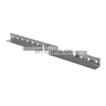 Prime Galvanized l Shape Mild gi Steel Equal Angle Iron Bar With Holes photo-2