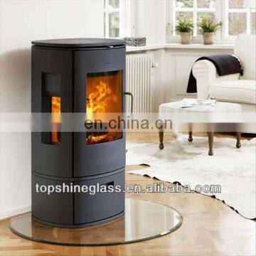 3mm-4.5mm Heat Resistant Ceramic Glass/ Stove Glass for Fireplace photo-5