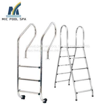 304/316 Stainless Steel 2/ 3/ 4/ 5 Step Swimming Pool Ladder With Handrails for Swimming Pool Equipment and Accessories photo-4