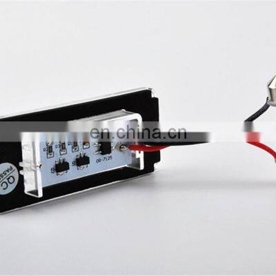 Carest 2Pcs 12V ABS18 Smd-3528 White 6000K Led License Plate Lights Car Plate Lamps For BMW MINI Cooper R56 R57 R58 R59