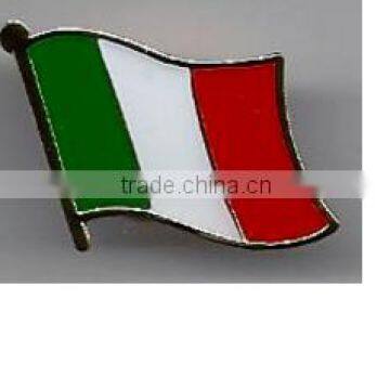 Personalized top quality novelty gift Italy Flag Lapel Pin