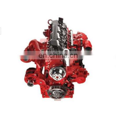 Genuine 136KW 4 cylinder 4.5L Electric control ISDe4.5E185 diesel motor for truck