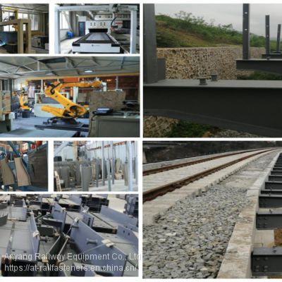 T-shaped Welding Steel Beams for Railroad Bridge Maintenance