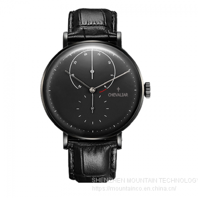 Stainless Steel Mechanical Watches Man Fahion Genuine Leather Automatic Watch photo-5