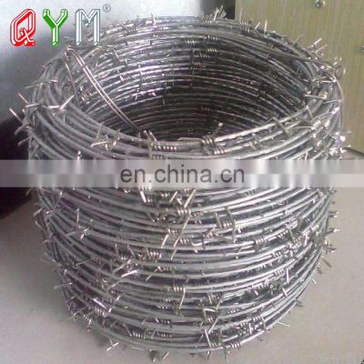 Barbed Wire 500 Meters Galvanized Razor Wire Barbed