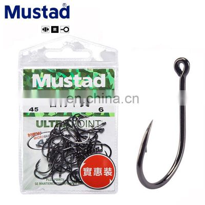 High carbon steel 10104 big fish hook mustad fishing hooks for saltwater sea fishing