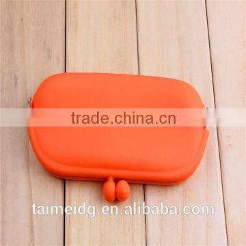 Custom logo animal silicone coin purse