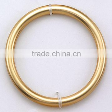 50mm Matt Gold Plastic O Ring Belt Buckle