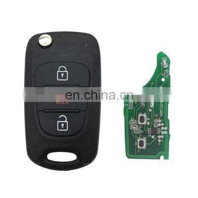 Remote car key 3 Buttons 315 Mhz ID46 Flip Folding Smart Key For 2010-2013 KIA Soul NYOSEKSAM11ATX(AMFL) / 95430-2K340 Car Key