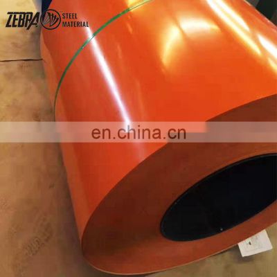 Hot Dip Technique Prepainted color coated Galvanized PPGI Steel Coil For Roofing and Building Material