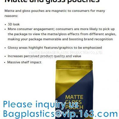 Flat Bottom Slider ZIPLOCK Bag for Cosmetic, Food Grade Coex PP Slider Zipper Bag, PP Slider Zipper Bags photo-5