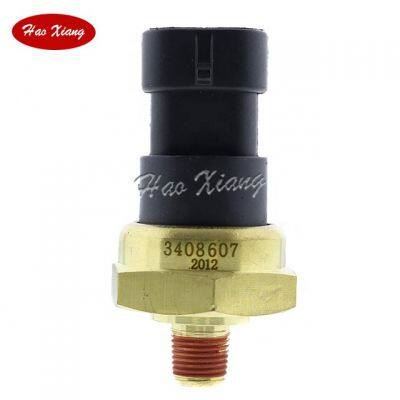 Haoxiang New Original Fuel Rail Pressure Sensor 3408607 2897691 For Cummins N14