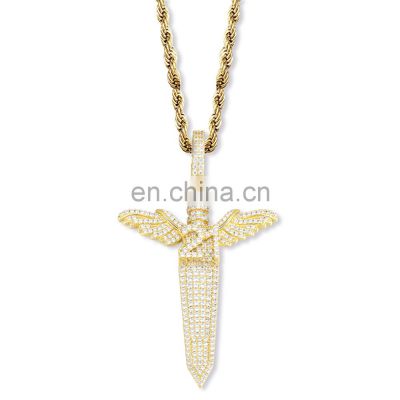 Miss jewelry wholesale hip hop men iced out tanishq diamond pendant designs custom diamond pendant