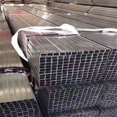 Yunnan Q235 Square Tube Wholesale Hot Dip Galvanized Square Tube 40 * 80 * 3 Square Tube Kunming Sales Square Tube photo-4