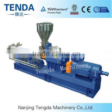 TSH-65 Masterbatch Plastic Parallel Twin Screw Extruder Machine