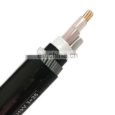 3x16mm Copper Pvc Insulated Steel Wire Armored Power Cable For Construction photo-2