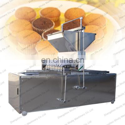 cake bakery machine mini cake cake depositor machine bread paste injecting machine