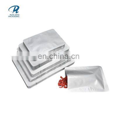 China Factory 3 Side Heat Seal Plastic Bag Custom Aluminum Foil Packaging Bag For Grain Mask Food Bag